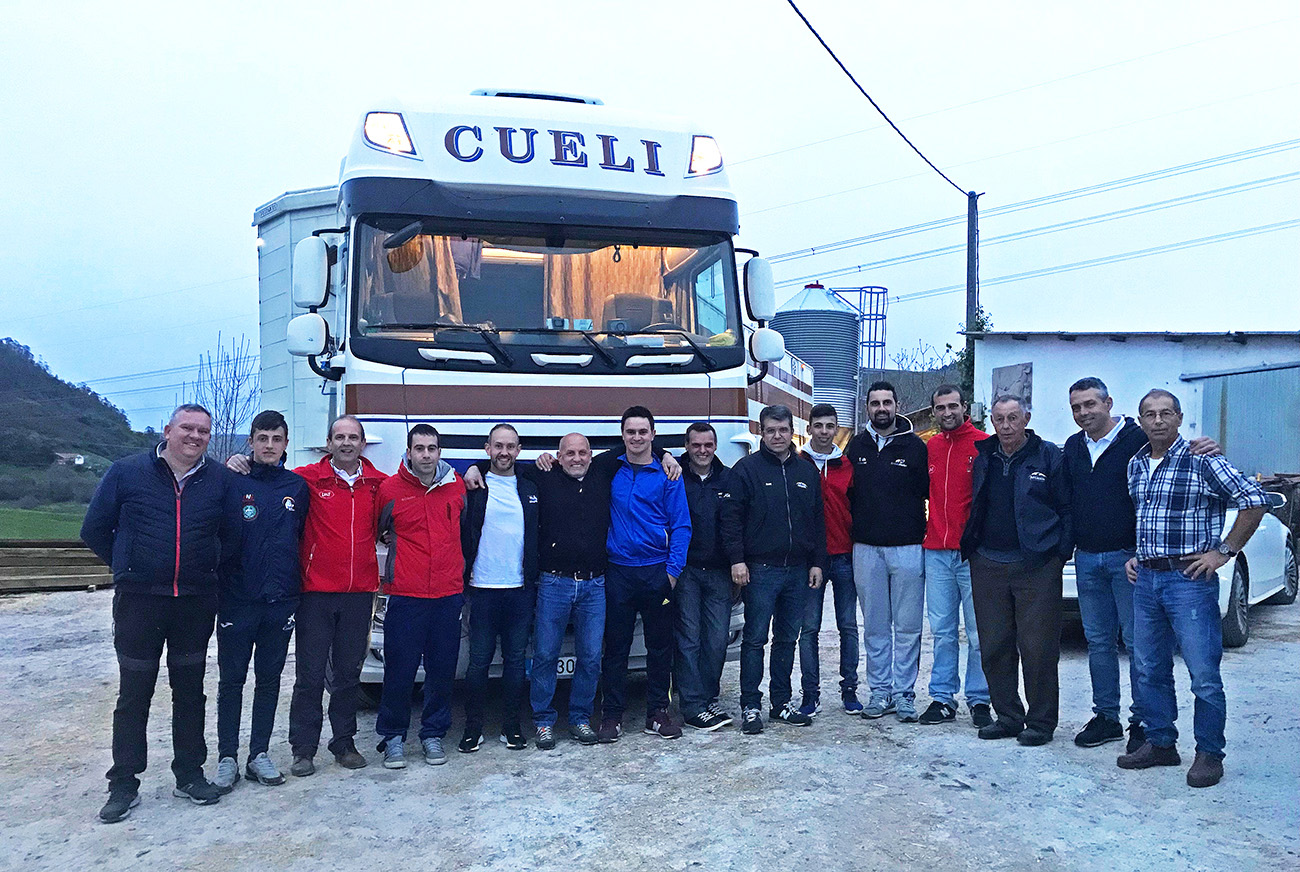 Equipo de España en Libramont 2019