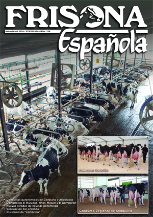 Ya está disponible el nº 224 de la revista Frisona Española